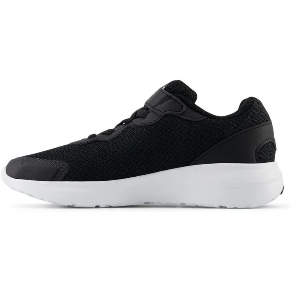 New Balance 578 V1 Boys' Running Shoes - Black/White, Size 3.5W